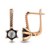 Harem Altın EK6 0.24 ct Elmas Zümrüt Pırlanta Küpe