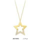 Harem Altın KLY1043 14 Ayar Altın Yıldız Kolye