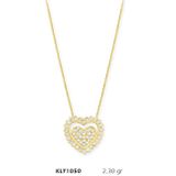 Harem Altın KLY1050 14 Ayar Altın Kalp Kolye