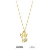 Harem Altın KLY1052 14 Ayar Altın Melek Kolye