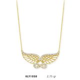 Harem Altın KLY1058 14 Ayar Altın Melek Kanadı Sonsuzluk Kolye