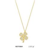 Harem Altın KLY1064 14 Ayar Altın Yonca Kolye