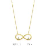 Harem Altın KLY1119 14 Ayar Altın Sonsuzluk Kolye