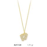 Harem Altın KLY1120 14 Ayar Altın Bebek Ayağı Kolye