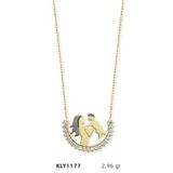 Harem Altın KLY1177 14 Ayar Altın Anne Bebek Kolye