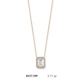Harem Altın KLY1189 14 Ayar Altın Baget Model Kolye