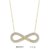 Harem Altın KLY1211 14 Ayar Altın Sonsuzluk Kolye