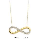 Harem Altın KLY1212 14 Ayar Altın Sonsuzluk Kolye