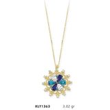 Harem Altın KLY1363 14 Ayar Altın Çiçek Kolye