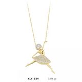 Harem Altın KLY1834 14 Ayar Altın Balerin Kolye