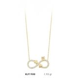 Harem Altın KLY1900 14 Ayar Altın Tektaş Sonsuzluk Kolye