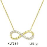 Harem Altın KLY214 14 Ayar Altın Sonsuzluk Kolye
