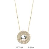 Harem Altın KLY358 14 Ayar Altın Vav Kolye