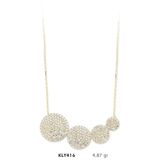 Harem Altın KLY416 14 Ayar Altın Oval Kolye