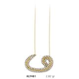 Harem Altın KLY479 14 Ayar Altın Vav Kolye