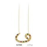 Harem Altın KLY480 14 Ayar Altın Vav Kolye