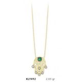 Harem Altın KLY492 14 Ayar Altın Fatma Eli Kolye