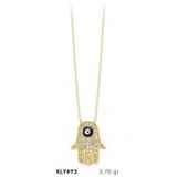 Harem Altın KLY493 14 Ayar Altın Fatma Eli Kolye