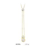 Harem Altın KLY496 14 Ayar Tektaş Altın Kolye
