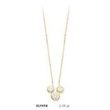 Harem Altın KLY498 14 Ayar Altın Tektaş Kolye