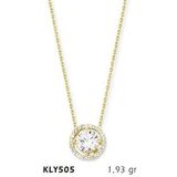 Harem Altın KLY505 14 Ayar Altın Tektaş Kolye