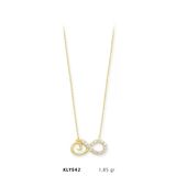 Harem Altın KLY542 14 Ayar Sonsuzluk Altın Kolye