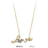Harem Altın KLY613 14 Ayar Altın Love Kolye