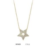 Harem Altın KLY628 14 Ayar Altın Yıldız Kolye