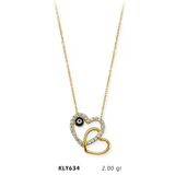 Harem Altın KLY634 14 Ayar Kalp Altın Kolye