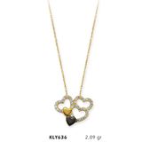 Harem Altın KLY636 14 Ayar Kalp Altın Kolye