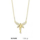 Harem Altın KLY688 14 Ayar Altın Peri Kızı Kolye