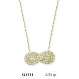 Harem Altın KLY711 14 Ayar Altın Sonsuzluk Kolye