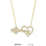 Harem Altın KLY762 14 Ayar Anahtar & Kalp Altın Kolye