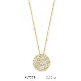 Harem Altın KLY779 14 Ayar Altın Top Kolye