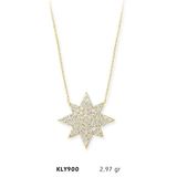 Harem Altın KLY900 14 Ayar Altın Güneş Kolye