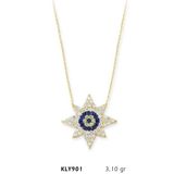 Harem Altın KLY901 14 Ayar Altın Güneş Kolye