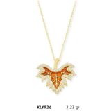 Harem Altın KLY926 14 Ayar Altın Yaprak Kolye
