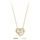 Harem Altın KLY965 14 Ayar Altın Kalp Kolye
