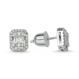 Harem Altın KPB10 0.69 Carat F Renk Pırlanta Küpe