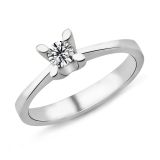 Harem Altın PR105 0.26 ct D Renk Pırlanta Tektaş Yüzük