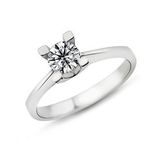 Harem Altın PR108 0.28 ct D Renk Pırlanta Tektaş Yüzük