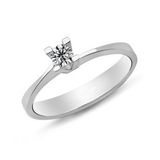 Harem Altın PR122 0.25 ct E Renk Pırlanta Tektaş Yüzük