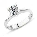 Harem Altın PR127 0.91 ct D Renk Hrd Sertifikalı Pırlanta Tektaş Yüzük