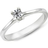 Harem Altın PR136 0.20 ct F Renk Pırlanta Tektaş Yüzük