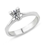 Harem Altın PR138 0.30 ct D Renk Hrd Sertifikalı Pırlanta Tektaş Yüzük