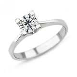 Harem Altın PR158 0.80 ct E Renk Hrd Sertifikalı Pırlanta Tektaş Yüzük