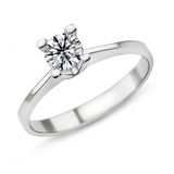 Harem Altın PR167 0.71 ct D Renk Hrd Sertifikalı Pırlanta Tektaş Yüzük