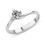Harem Altın PR176 0.34 ct D Renk Hrd Sertifikalı Pırlanta Tektaş Yüzük