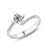 Harem Altın PR18 0.44 ct F Renk Hrd Sertifikalı Pırlanta Tektaş Yüzük
