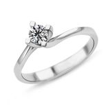 Harem Altın PR190 0.20 ct D Renk Pırlanta Tektaş Yüzük